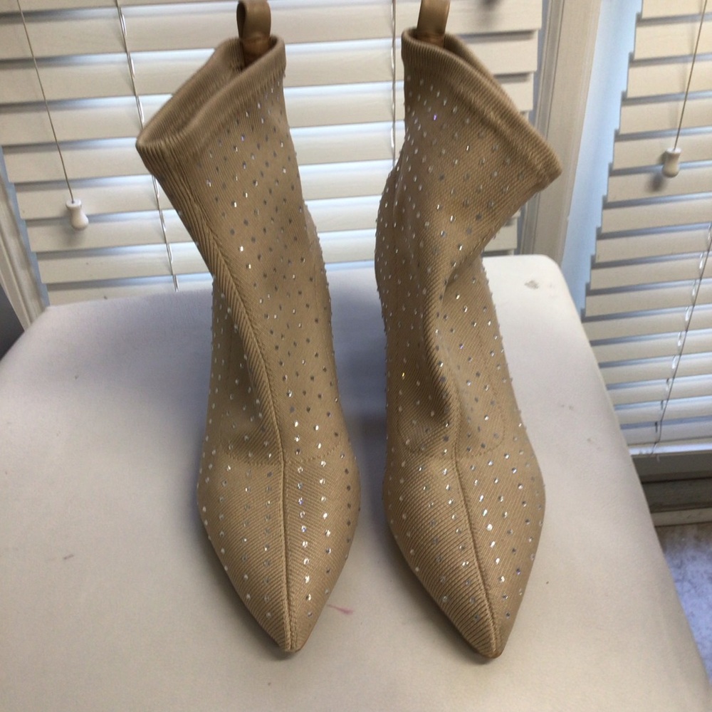 Olivia +Kate Elegant Tan Women's Ankle Boots